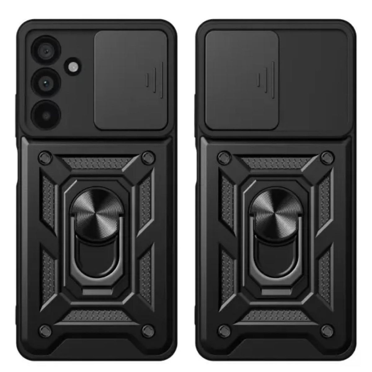GENERICO - Carcasa Armor Anillo Reforzada Para Samsung A57 5g - Negro