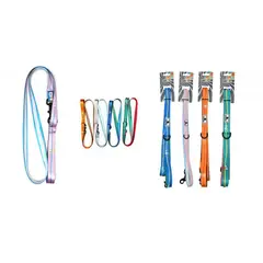 GENERICO - Correa Para Perros Medianos - 2.0x150cm - Nylon Reforzado - Colores Surtidos