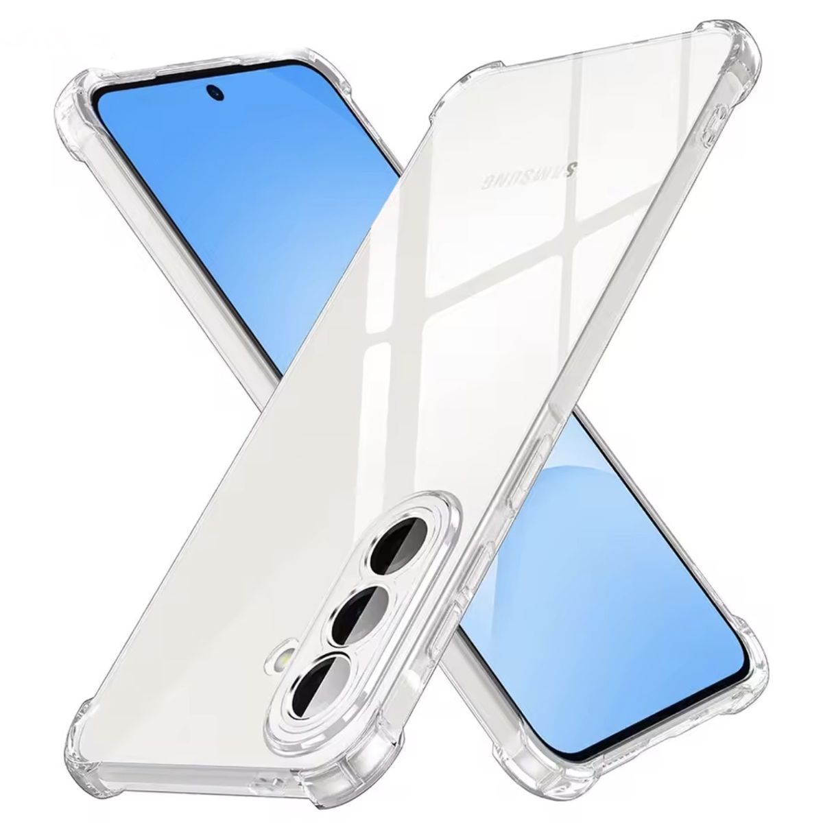 GENERICO - Carcasa Transparente Reforzada Para Samsung A57 5g