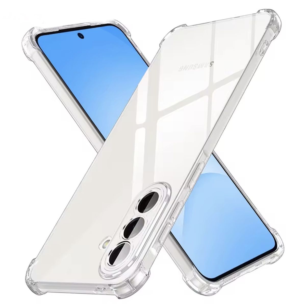 GENERICO - Carcasa Transparente Reforzada Para Samsung A57 5g