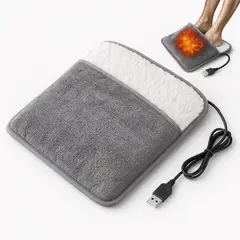 GENERICO - Calienta Pies USB Portátil Eléctrico Recargable