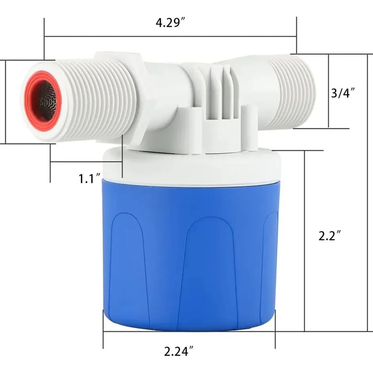 GENERICO - Válvula Flotante Flotador Para Estanque De Agua 34