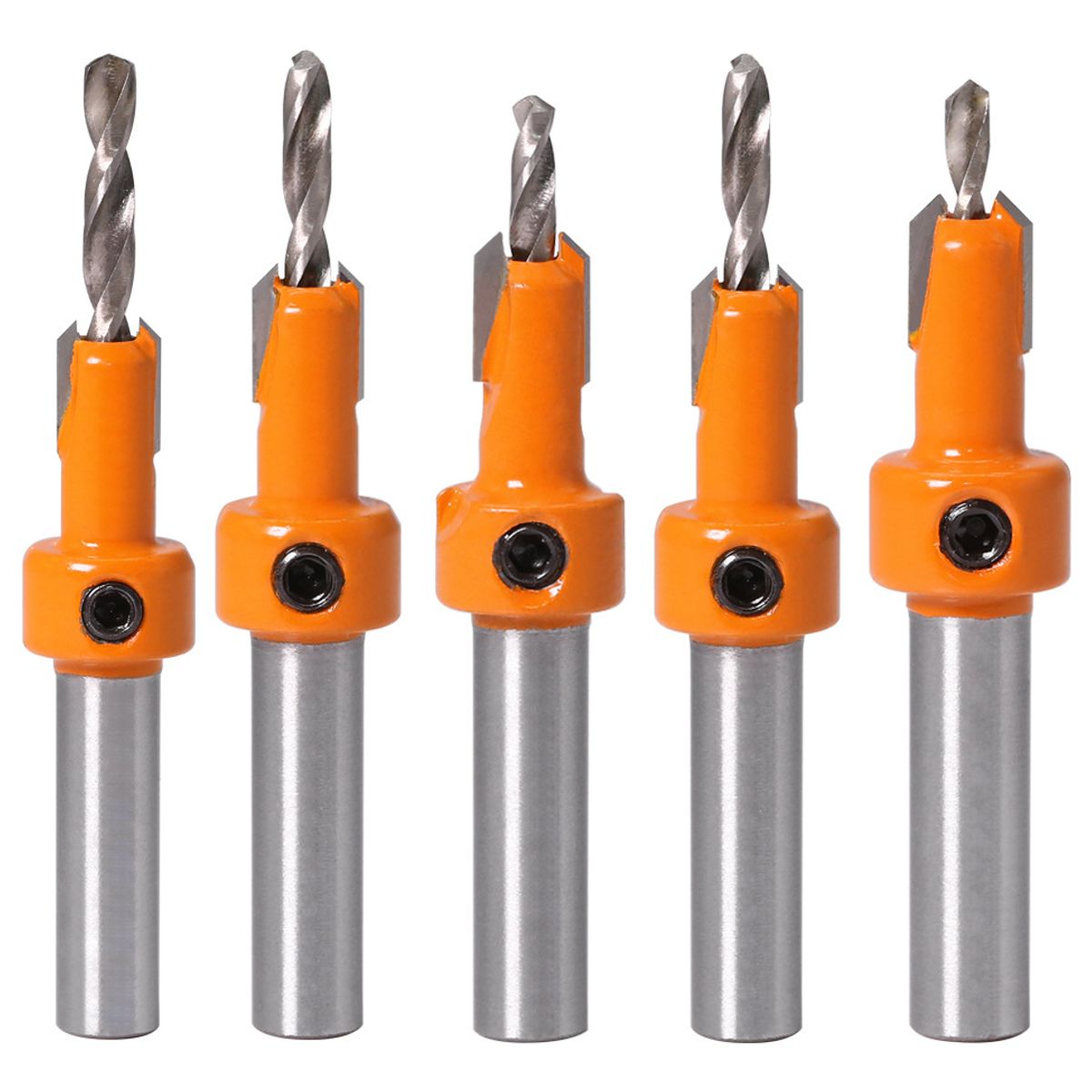 VIDA BUENAS - Avellanadores Brocas Madera Herramienta Carpintería 5 Pcs
