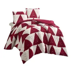 GENERICO - Cubrecama Plush Con Chiporro De Invierno 1.5 Plazas Infantil Diseño Abstracto