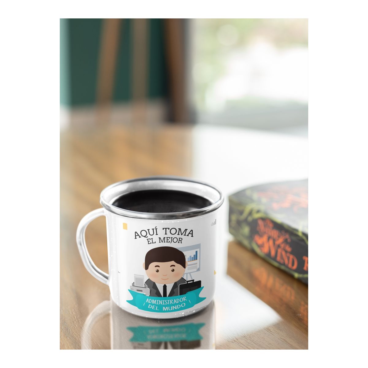 GENERICO - Taza Enlozada Administrador - Orden y Organización H