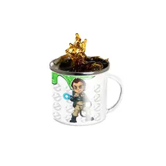 GENERICO - Taza Enlozada Aventuras con Venkman - Cazafantasmas