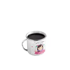 GENERICO - Taza Enlozada Café y Compromiso - Con Novia