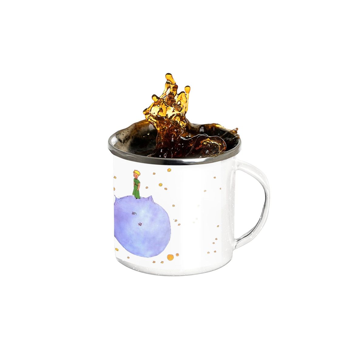GENERICO - Taza Enlozada Con El Principito en el Desierto