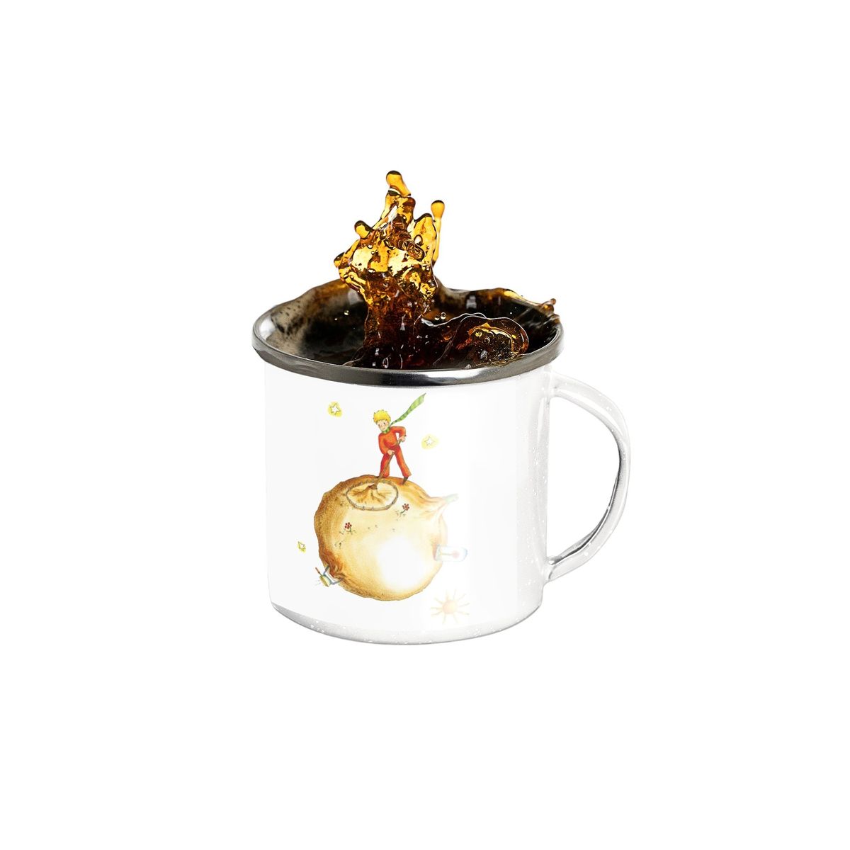 GENERICO - Taza Enlozada El Principito - Sabiduría y Magia