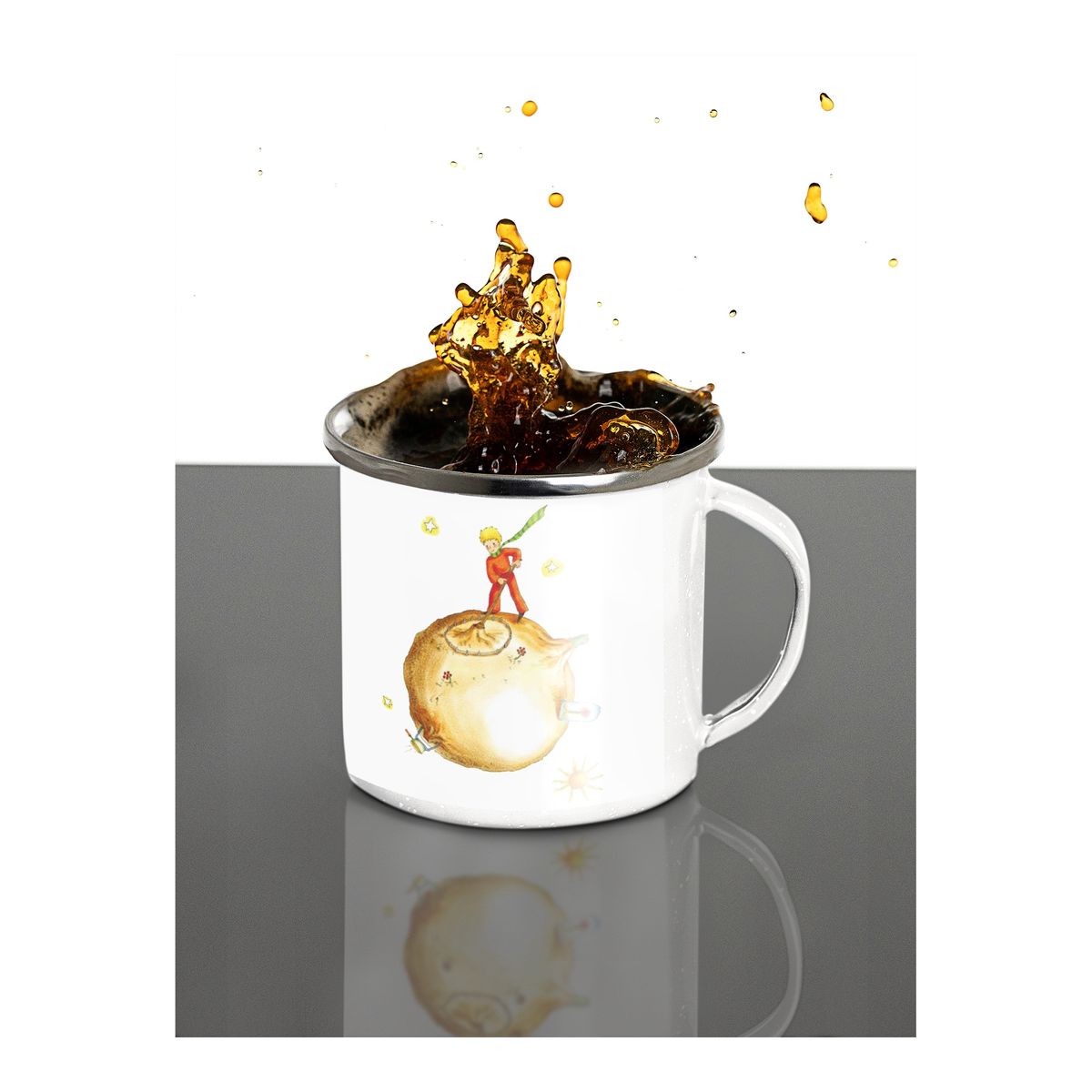 GENERICO - Taza Enlozada El Principito - Sabiduría y Magia