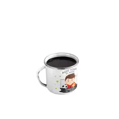 GENERICO - Taza Enlozada Entre Goles y Café - Vida de Futbolista H