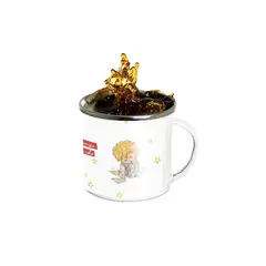 GENERICO - Taza Enlozada Estrellas y Sueños con El Principito