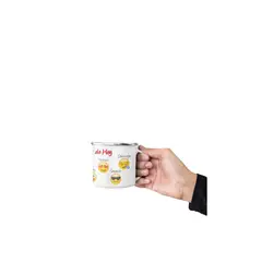 GENERICO - Taza Enlozada Expresiones Diarias en Emoticones