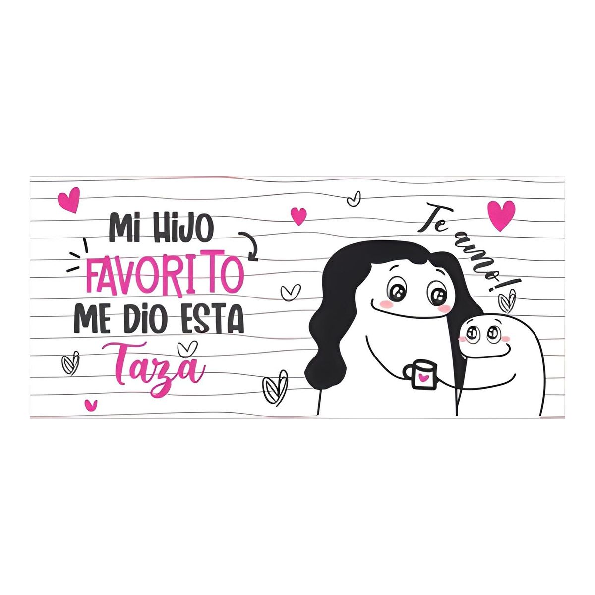 GENERICO - Taza Enlozada Flork - Mamás que Inspiran Cambio