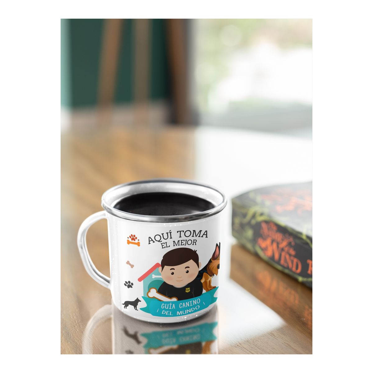 GENERICO - Taza Enlozada Guía Canino - Liderazgo y Lealtad H