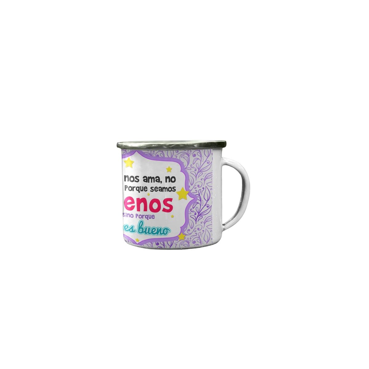 GENERICO - Taza Enlozada Inspiración y Esperanza Cristiana