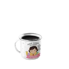 GENERICO - Taza Enlozada Inspiración y Infusiones - Diseñadora