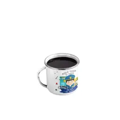 GENERICO - Taza Enlozada Justicia Orden y Café H