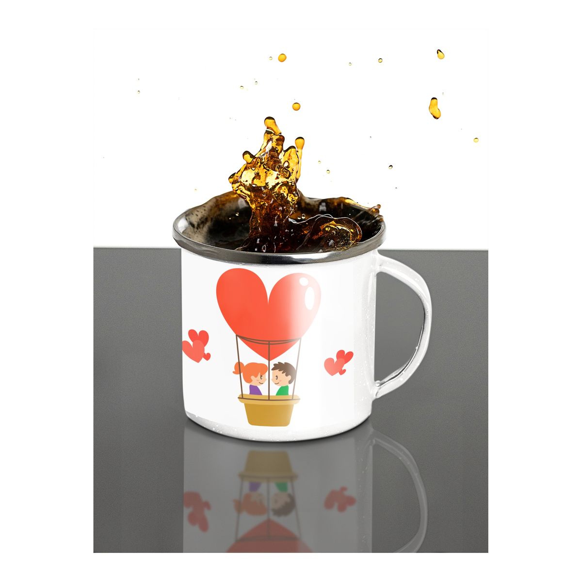 GENERICO - Taza Enlozada Juntos Siempre - Momentos Compartidos