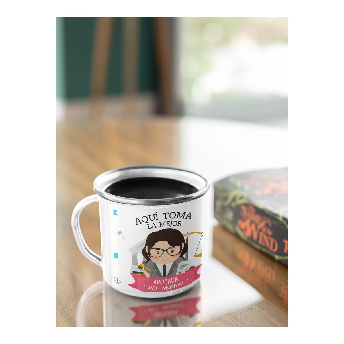 GENERICO - Taza Enlozada Justicia y Java - Abogada