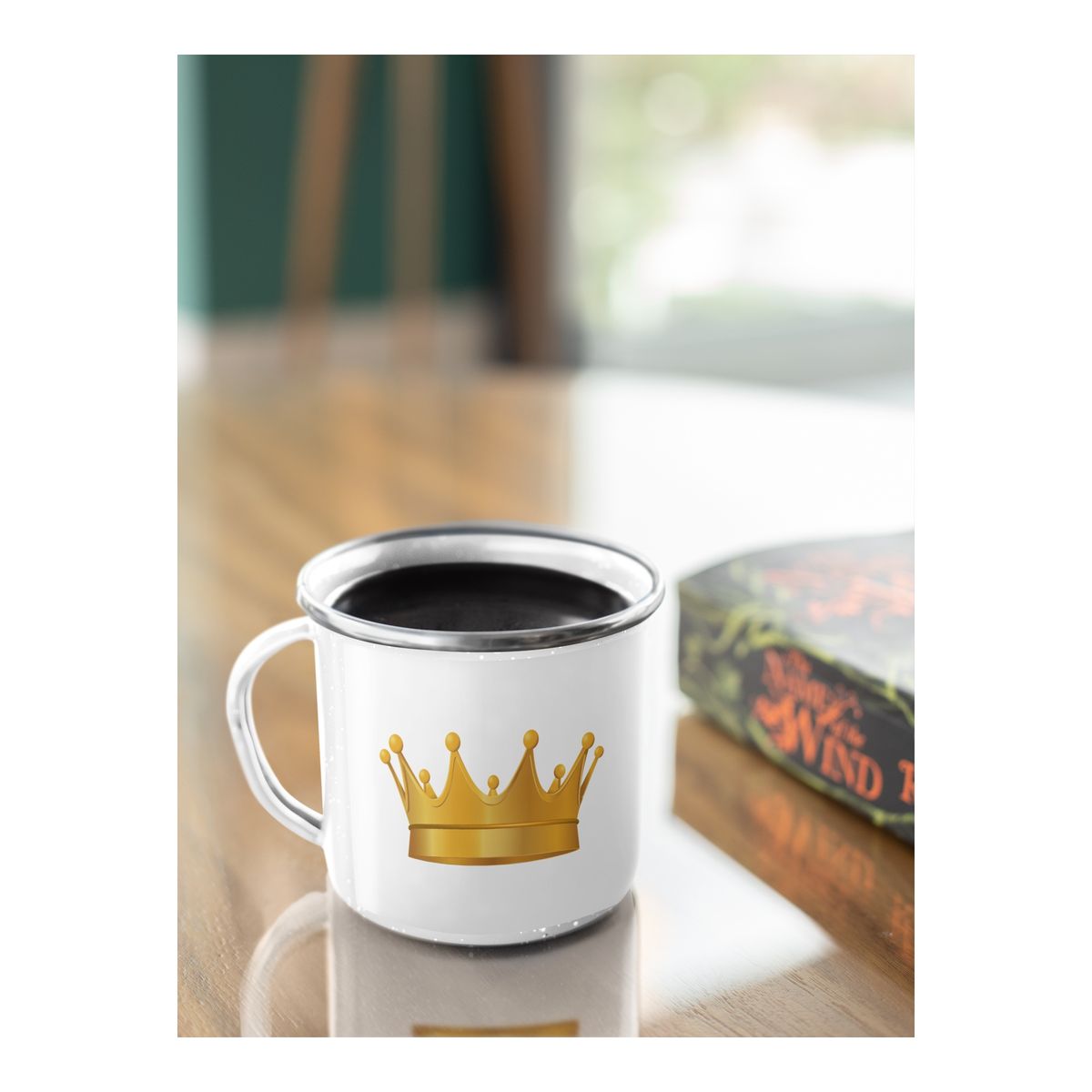 GENERICO - Taza Enlozada King - Reinado y Majestad