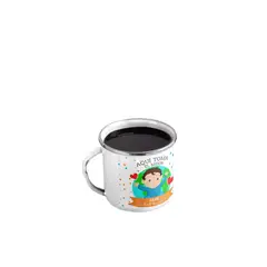 GENERICO - Taza Enlozada Mejor Bebé del Mundo - Sonrisas y Cariño