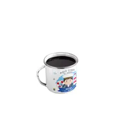 GENERICO - Taza Enlozada Orgullo Marino - Valor y Vigor en Alta Mar H