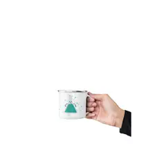 GENERICO - Taza Enlozada Pareja Química - Reacción Perfecta