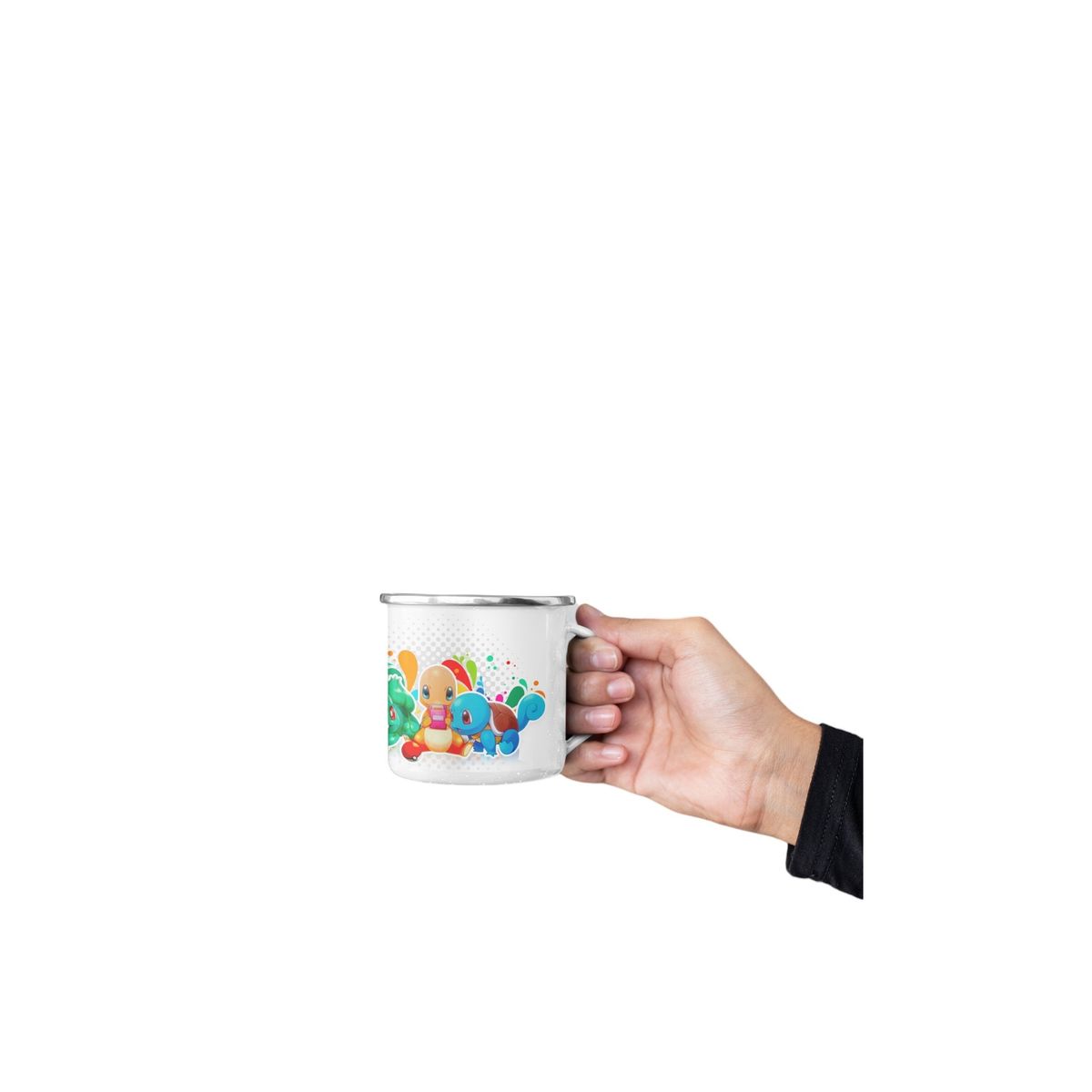 GENERICO - Taza Enlozada Pokémon - Captura y Entrenamiento