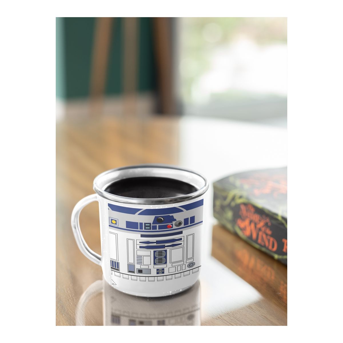 GENERICO - Taza Enlozada R2-D2 - El Héroe Droide