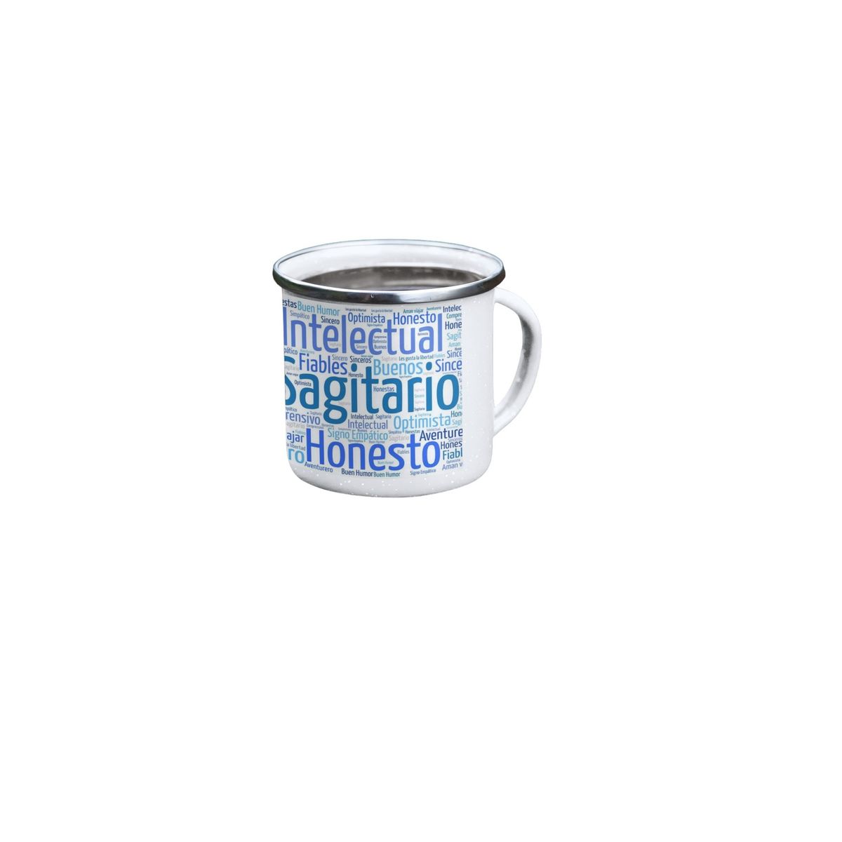 GENERICO - Taza Enlozada Sagitario - Espíritu Libre