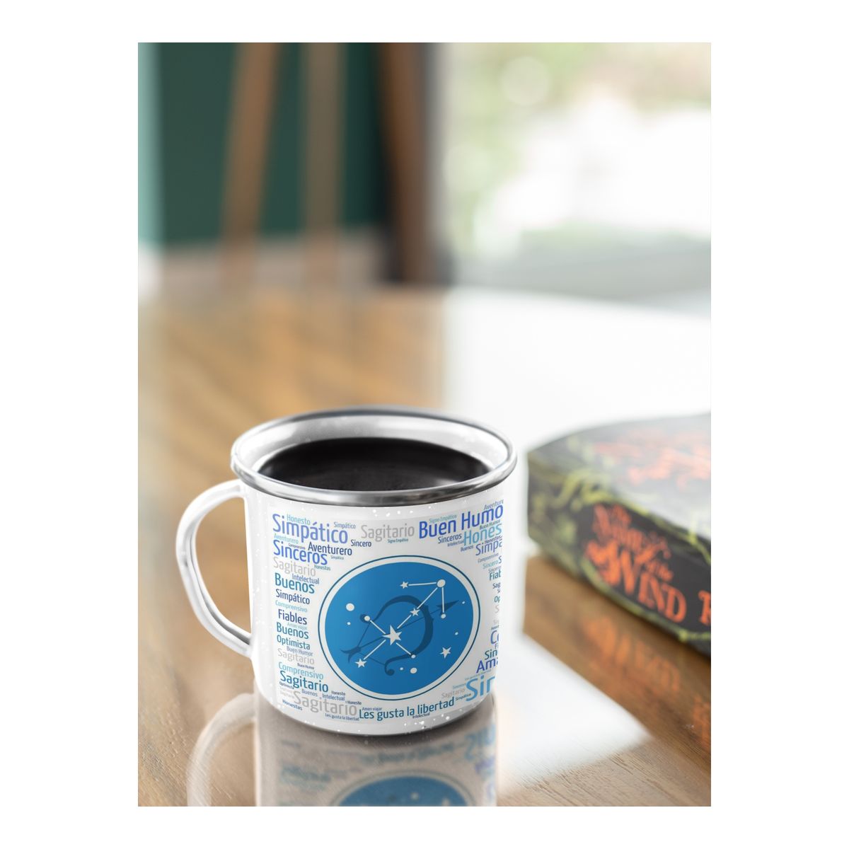 GENERICO - Taza Enlozada Sagitario - Espíritu Libre