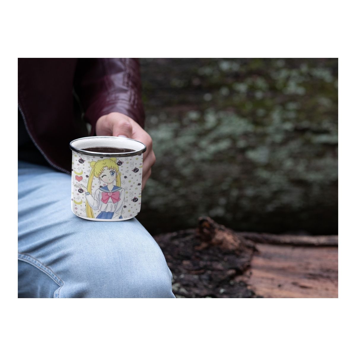 GENERICO - Taza Enlozada Sailor Moon - Luz Luna
