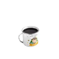 GENERICO - Taza Enlozada Scout - Aventuras y Naturaleza H