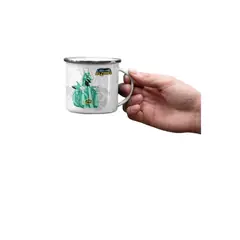 GENERICO - Taza Enlozada Shiryu de Dragón - Sabiduría del Guerrero