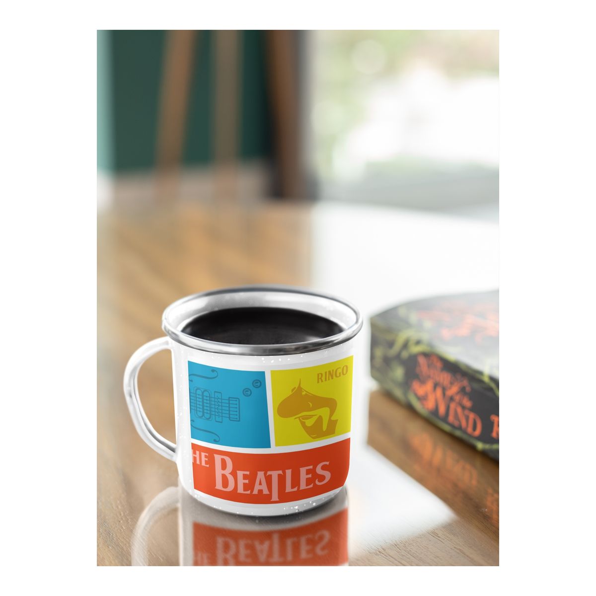 GENERICO - Taza Enlozada The Beatles - Revolución Musical