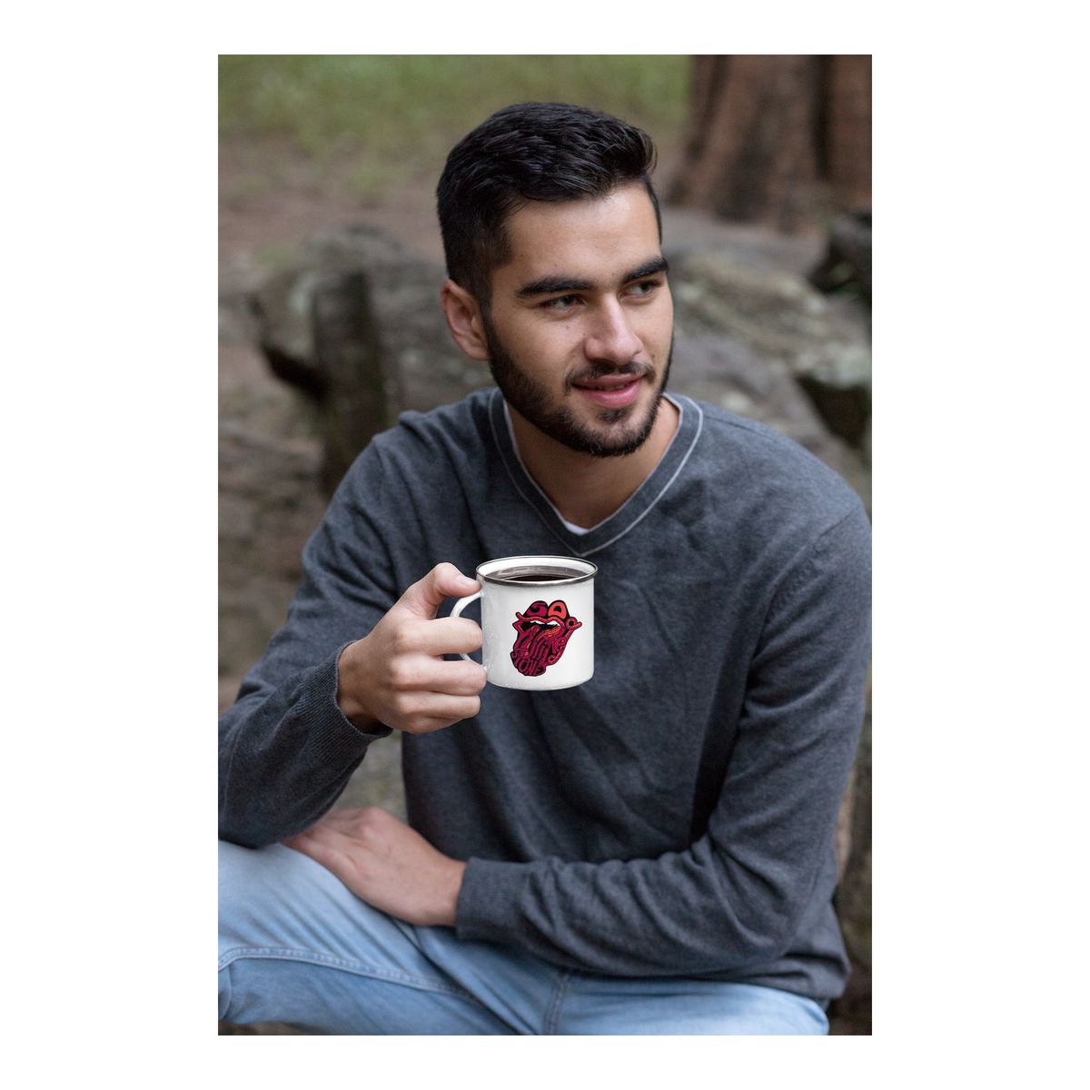 GENERICO - Taza Enlozada The Rolling Stones - Ritmos Rebeldes