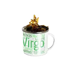 GENERICO - Taza Enlozada Virgo - Perfeccionista por Excelencia