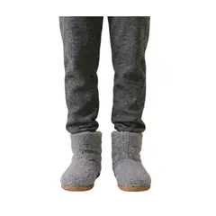 QIKUN - Pantuflas Tipo Calcetín Con Chiporro Para Hombre