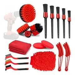 VIDA BUENAS - Kit de Limpieza para Auto Interior y Exterior 18 Piezas