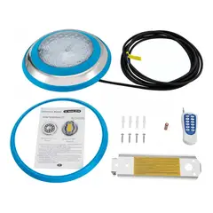 VIDA BUENAS - Foco Led Piscina Con Control Remoto 18w Color 24v Rgb Ip68