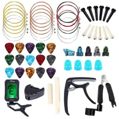 VIDA BUENAS - Kit 66 Pcs Herramientas De Reparacion Para Guitarra Acustica