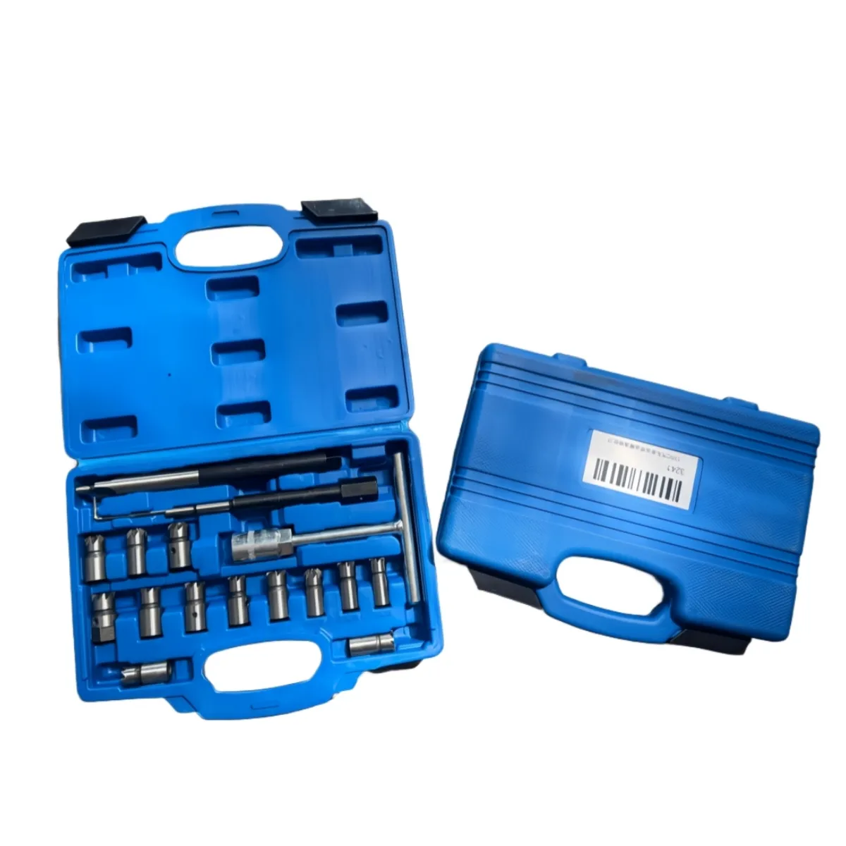 VIDA BUENAS - Set Escariador de Asientos de Inyectores Diesel Universal 17 Piezas