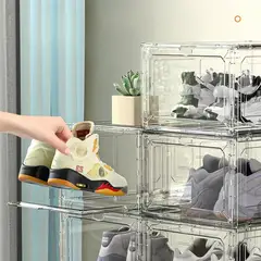 VIDA BUENAS - Caja Organizadora de Zapatos Apilable y Resistente - Mejor Calidad