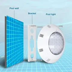 VIDA BUENAS - Foco Piscina 24w Mando A Distancia Lámpara Led Subacuática