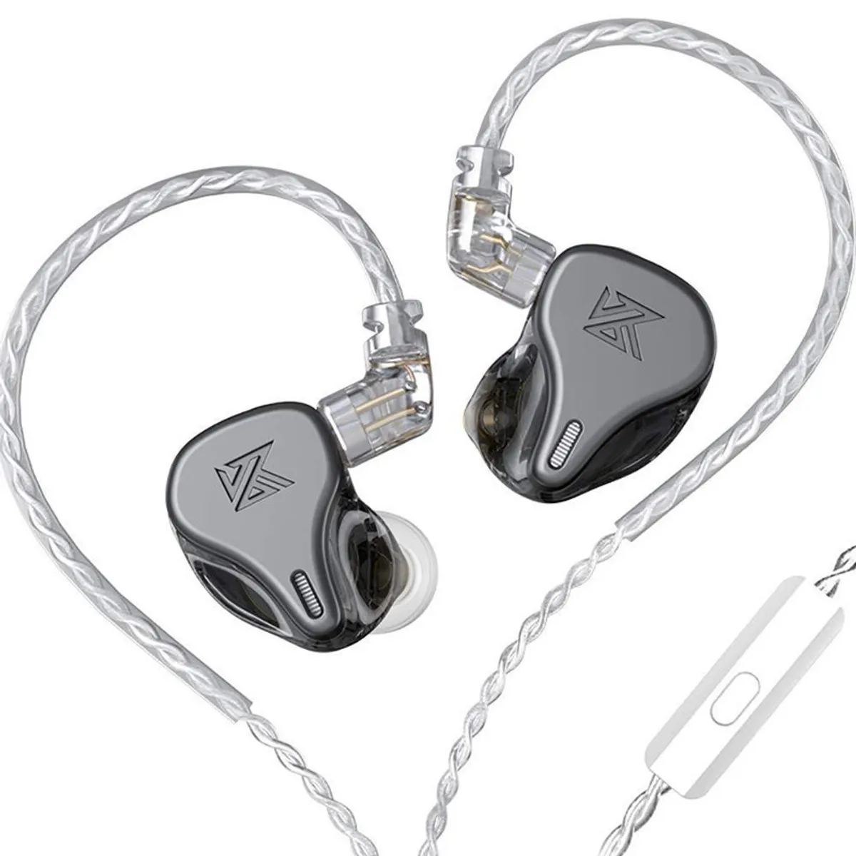 KZ - KZ DQ6 Audífonos In-Ear Auriculares  con graves dinámicos-Con MIC