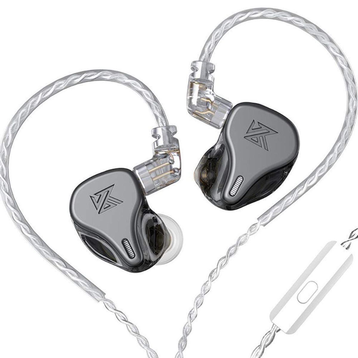 KZ - KZ DQ6 Audífonos In-Ear Auriculares  con graves dinámicos-Con MIC