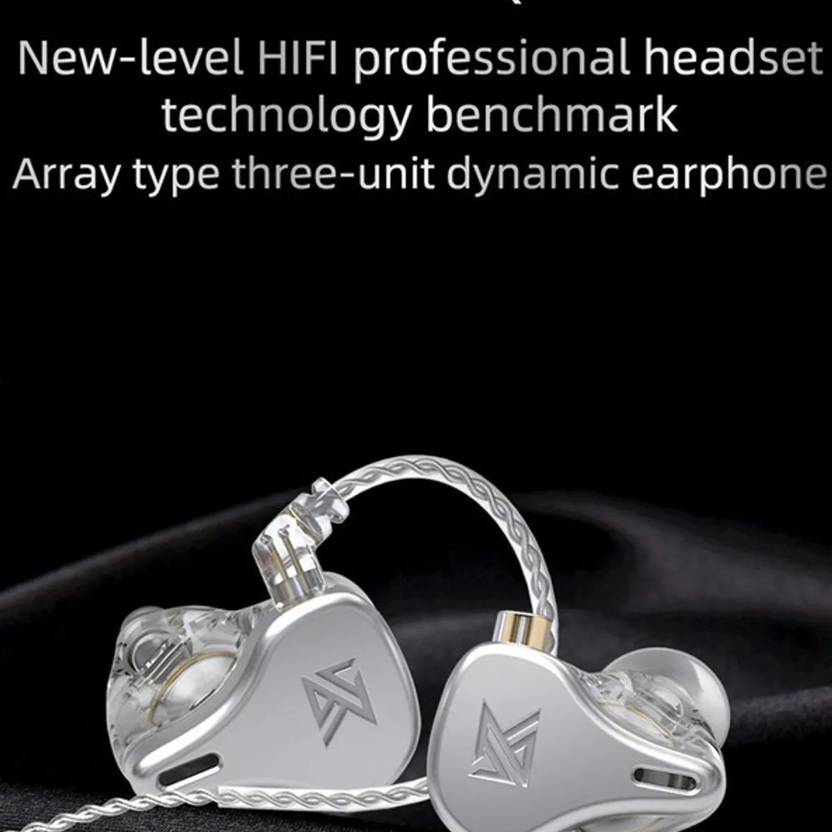 KZ - KZ DQ6 Audífonos In-Ear Auriculares  con graves dinámicos-Con MIC