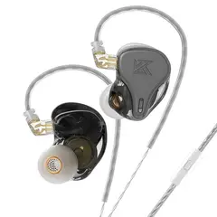 KZ - Audífonos In-Ear DQ6S con graves dinámicos-Con MIC Auriculares