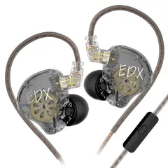 KZ - Audífonos In-Ear EDX lite con graves dinámicos-Con MIC Auriculares